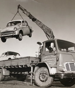 First Hiab Lorry